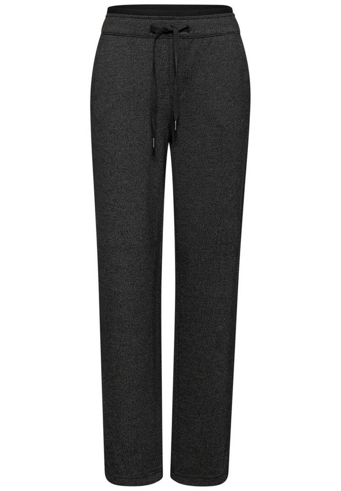 STREET ONE Chinohose EOS_Straight Leg w. tape at si von STREET ONE