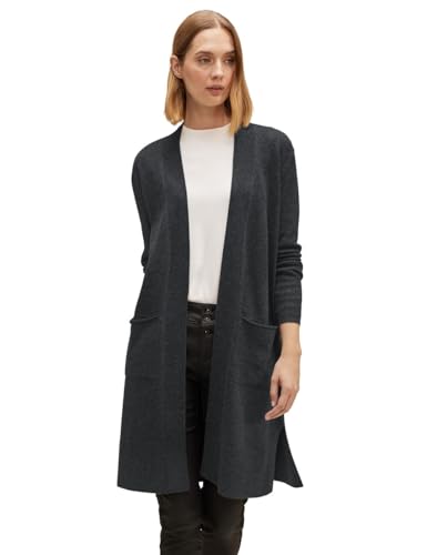 STREET ONE Damen A253647 Longcardigan, Grau, 34 von STREET ONE