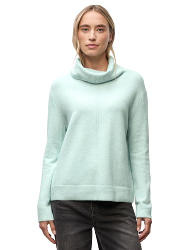 STREET ONE Damen A302786 Rollkragen Sweater, Mellow Mint Mel., 34 EU von STREET ONE