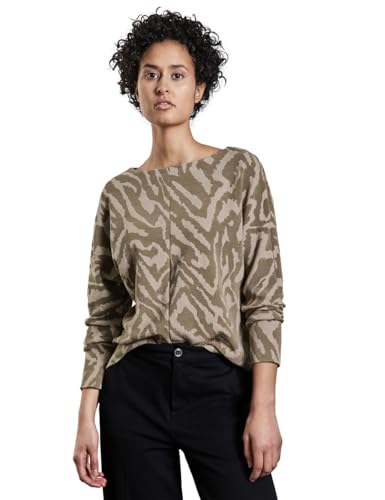 STREET ONE Damen A322597 Two-Tone Jaquard Shirt, Honey Sand, 34 STREET ONE Damen A322597 Two-Tone Jaquard Shirt, Honey Sand, 34 von STREET ONE