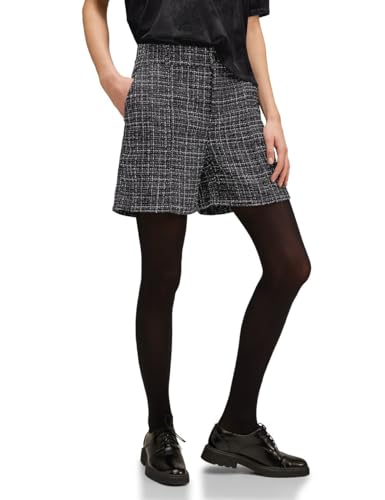 STREET ONE Damen A377031 Boucle Bermuda, Black, 34 STREET ONE Damen A377031 Boucle Bermuda, Black, 34 von STREET ONE