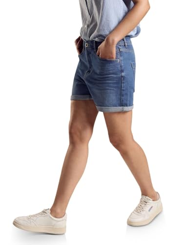 STREET ONE Damen A377914 Jeans Shorts, Light Blue Soft wash, 34 STREET ONE Damen A377914 Jeans Shorts, Light Blue Soft wash, 34 von STREET ONE
