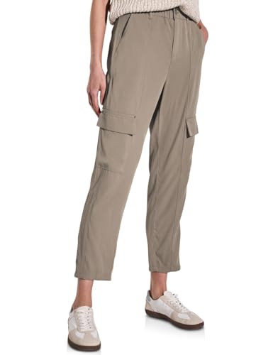STREET ONE Damen A379040 Paperbag Hose im Cargo-Look, Vintage Stone, 42W x 28L STREET ONE Damen A379040 Paperbag Hose im Cargo-Look, Vintage Stone, 42W x 28L von STREET ONE