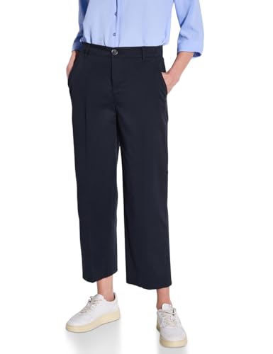 STREET ONE Damen A379076 Straight Leg Chino, deep Blue, 44W x 28L von STREET ONE