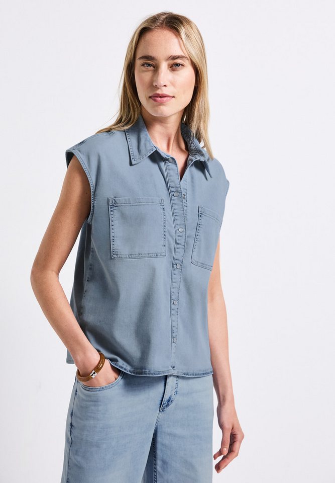 STREET ONE Jeansbluse von STREET ONE