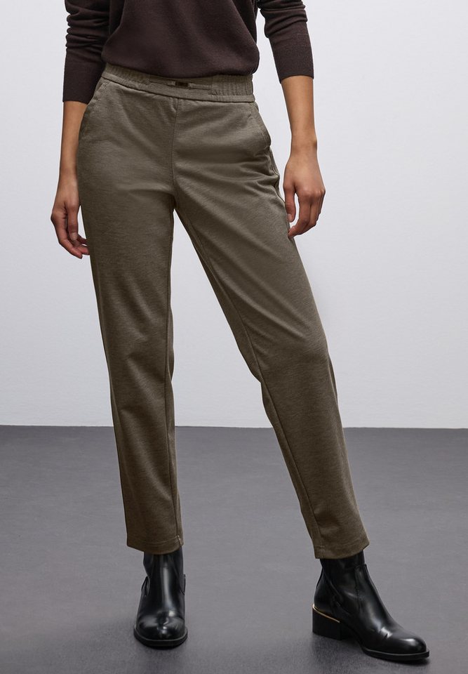 STREET ONE Jogginghose Style Bonny mit Schnallendetail von STREET ONE