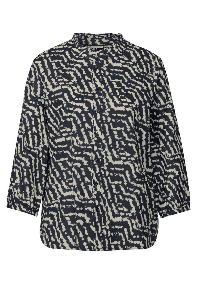 STREET ONE Langarmbluse LTD QR buttoned blouse with fr von STREET ONE