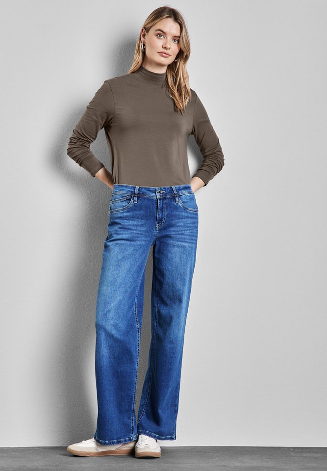 STREET ONE Langarmshirt mit Turtleneck von STREET ONE