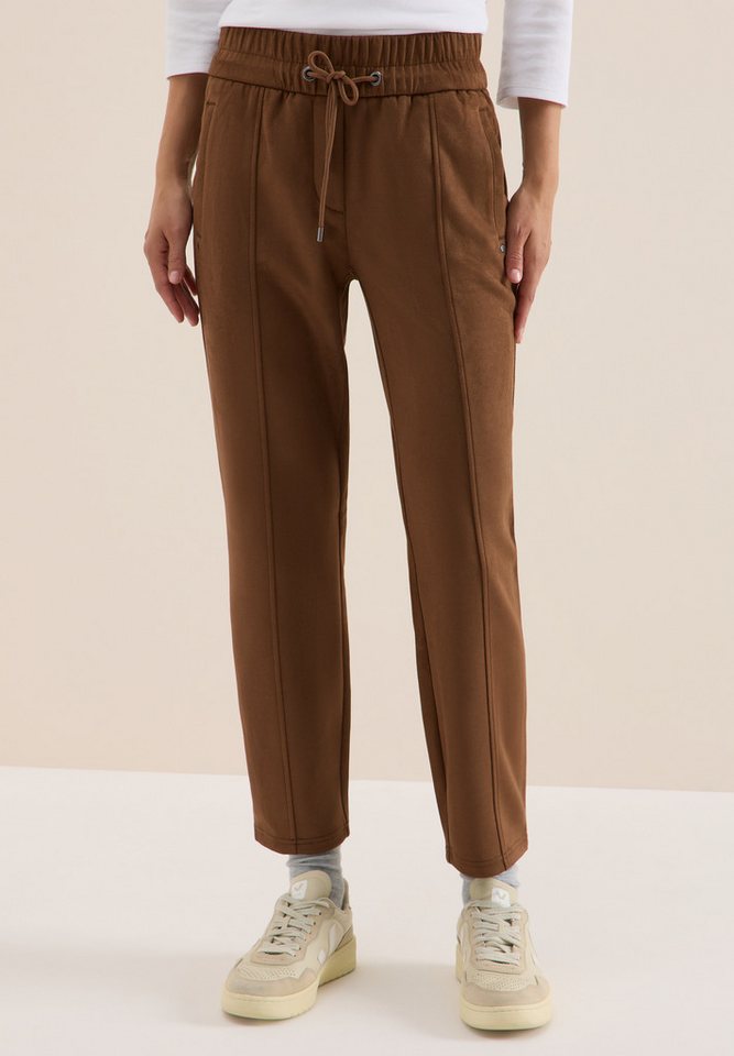 STREET ONE Lederimitathose Middle Waist von STREET ONE