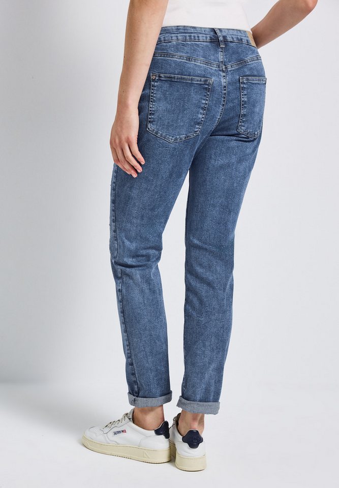STREET ONE Loose-fit-Jeans Middle Waist von STREET ONE