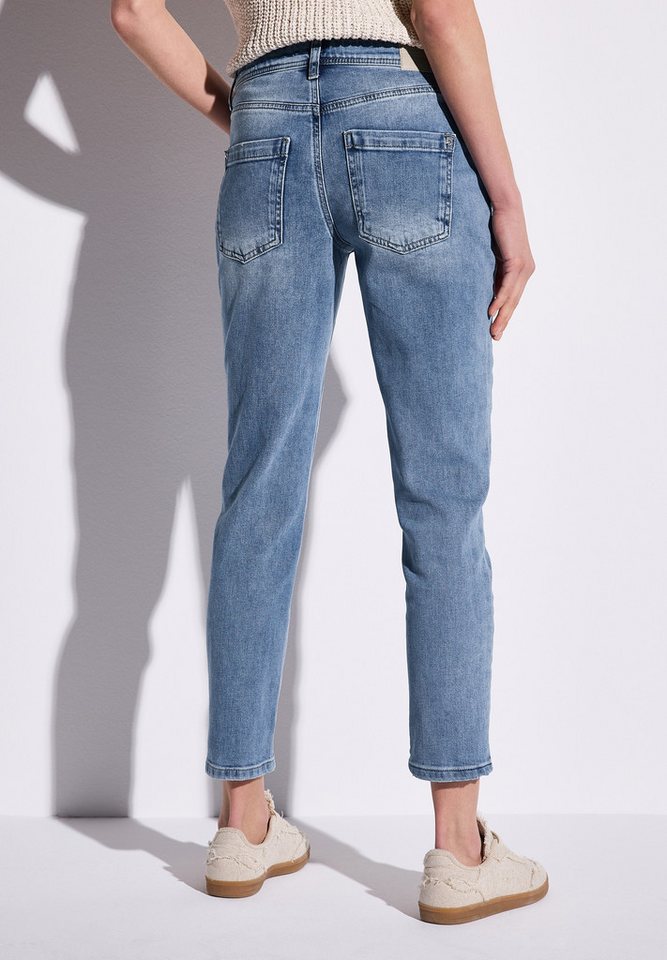 STREET ONE Loose-fit-Jeans Middle Waist von STREET ONE