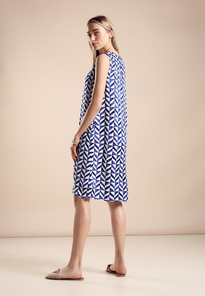STREET ONE Maxikleid Print Kleid ärmellos von STREET ONE