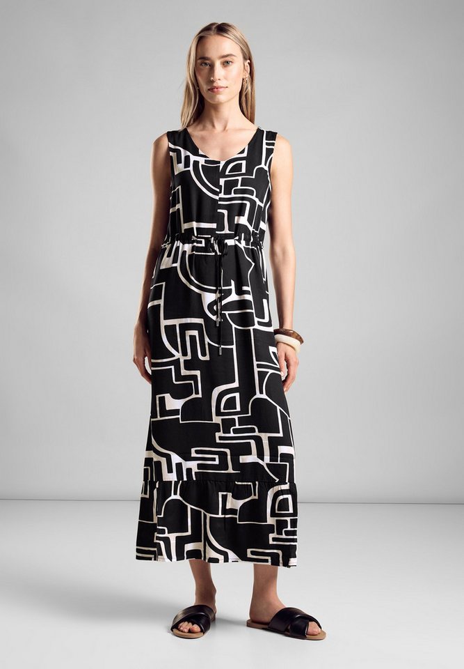 STREET ONE Maxikleid aus Viskose von STREET ONE