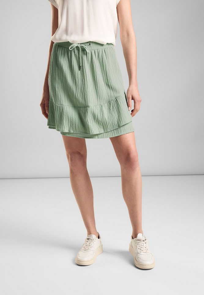 STREET ONE Minirock Elastikbund mit Tunnelzug von STREET ONE