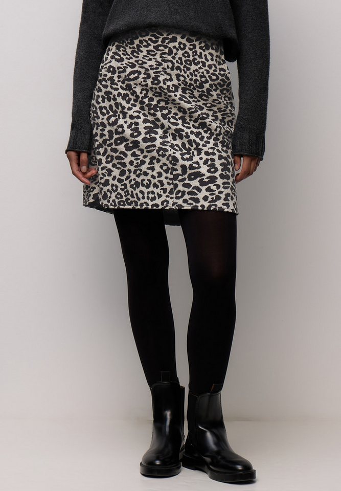 STREET ONE Minirock in Wolloptik von STREET ONE