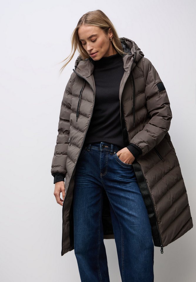 STREET ONE Outdoorjacke mit Kapuze mit Tunnelzugband STREET ONE Outdoorjacke mit Kapuze mit Tunnelzugband von STREET ONE
