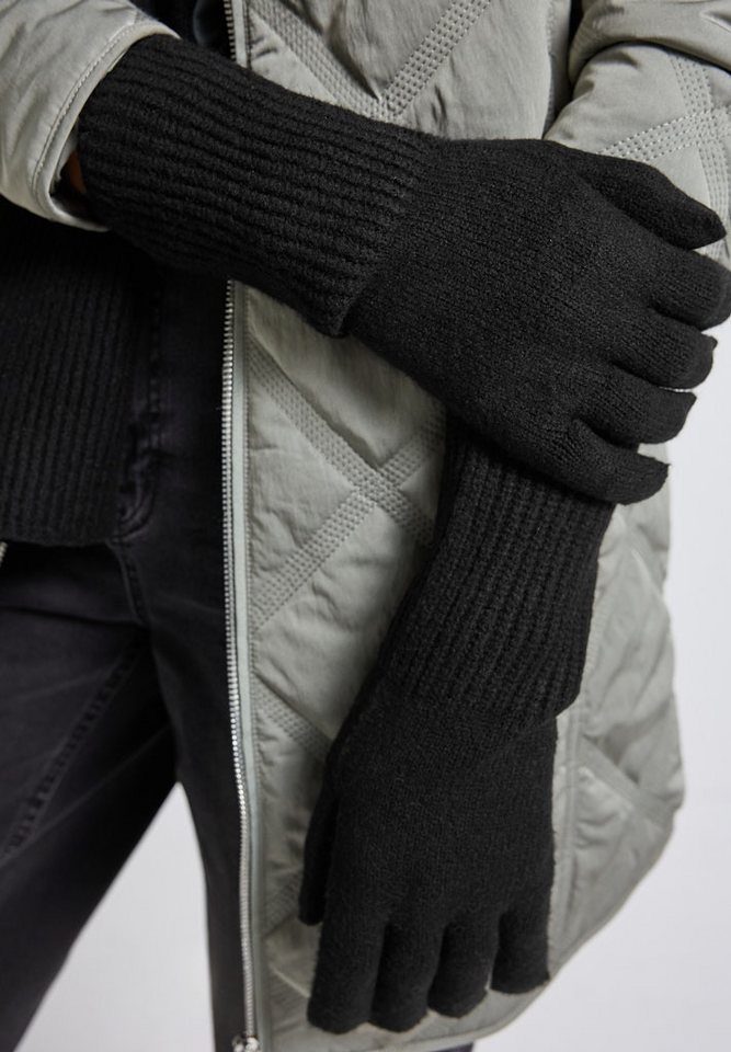 STREET ONE PU-Handschuhe OP_Gloves_Fine Knit Set von STREET ONE