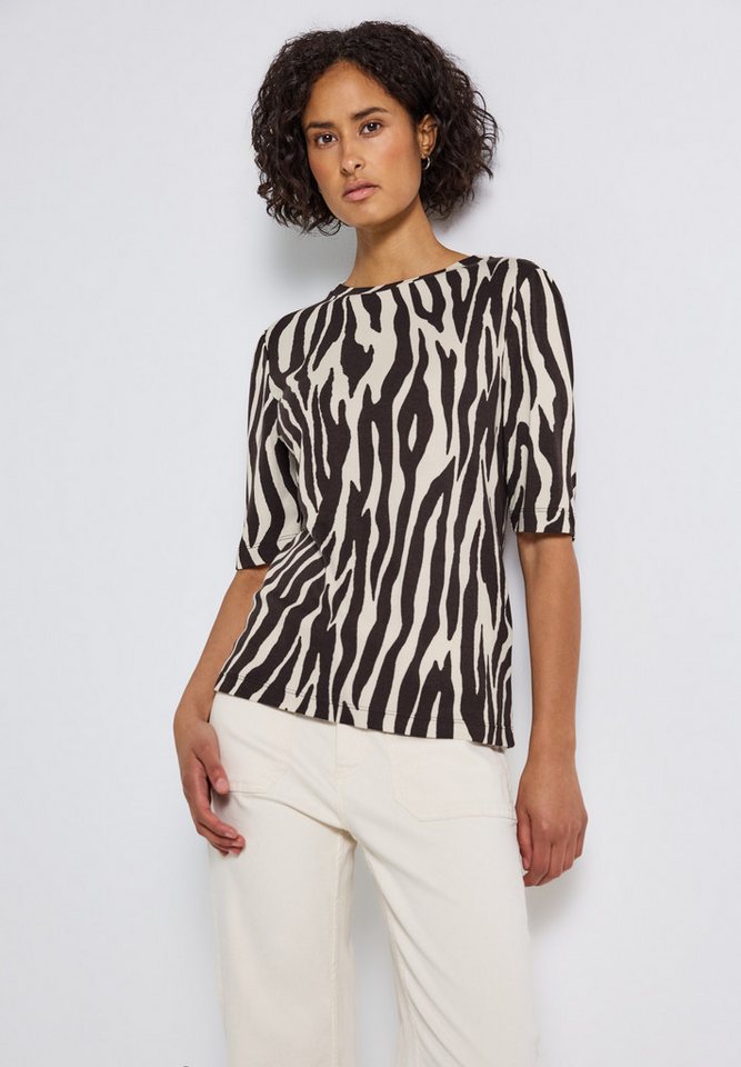 STREET ONE Print-Shirt mit Animal-Print von STREET ONE