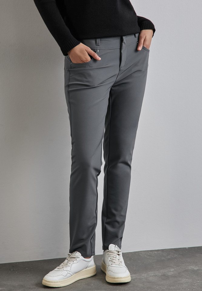 STREET ONE Röhrenhose Middle Waist STREET ONE Röhrenhose Middle Waist von STREET ONE