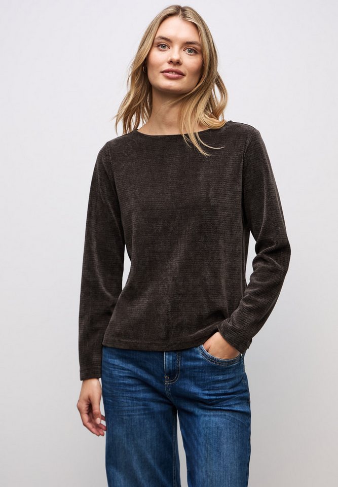 STREET ONE Rundhalspullover von STREET ONE