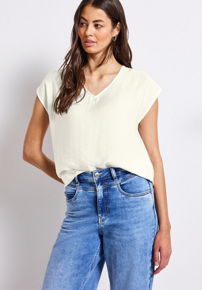 STREET ONE Shirtbluse mit V-Neck STREET ONE Shirtbluse mit V-Neck von STREET ONE