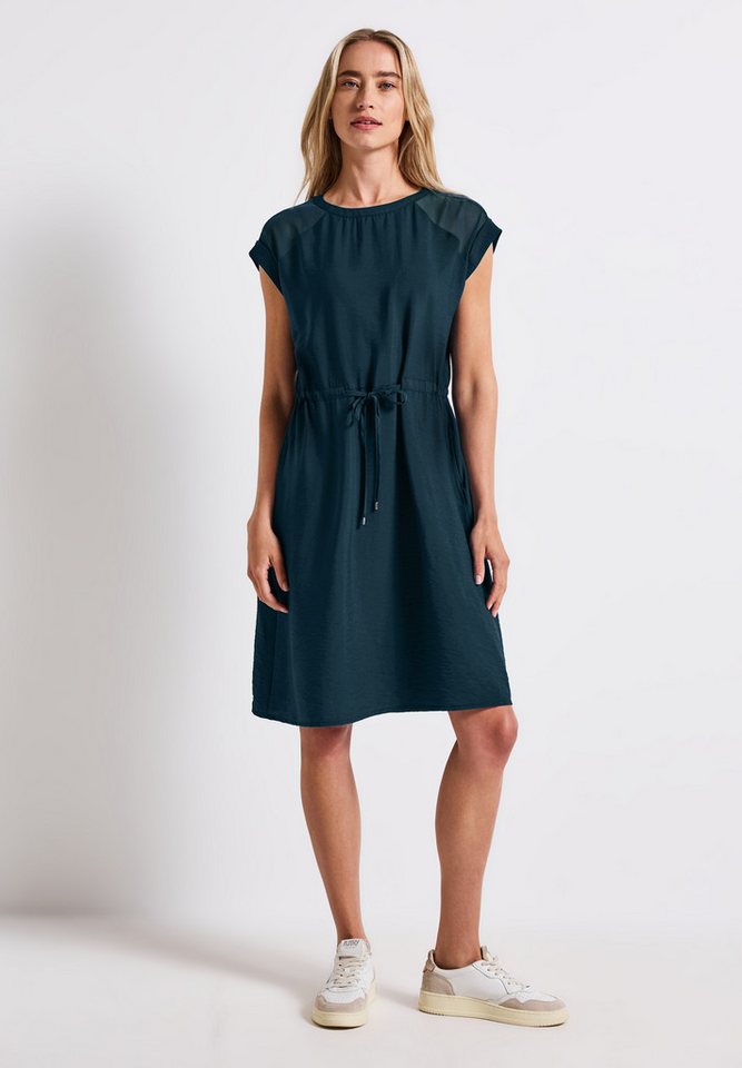 STREET ONE Shirtkleid mit Mesh-Details von STREET ONE