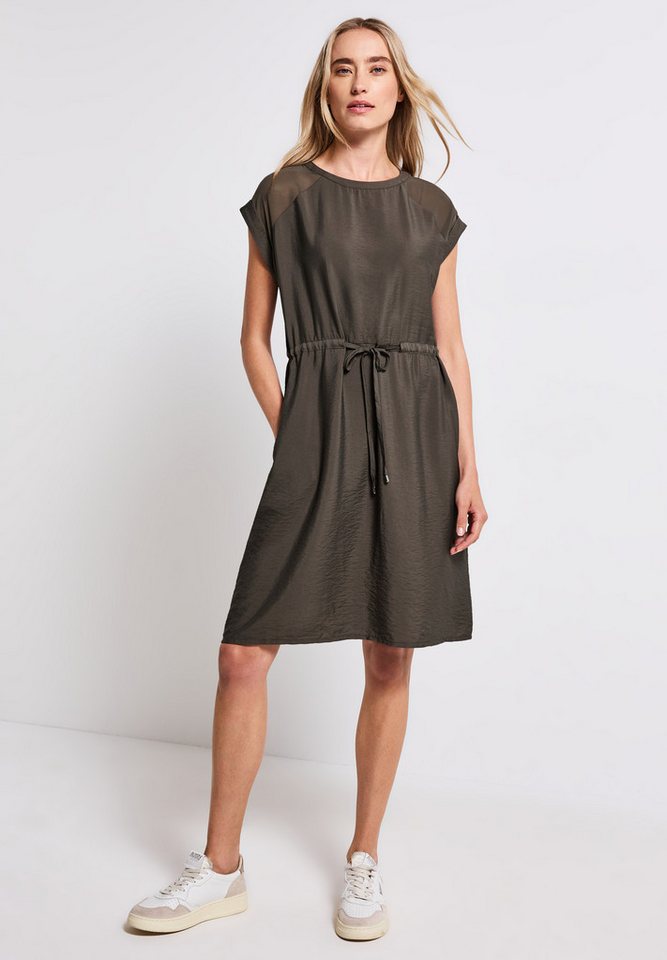 STREET ONE Shirtkleid mit Mesh-Details von STREET ONE