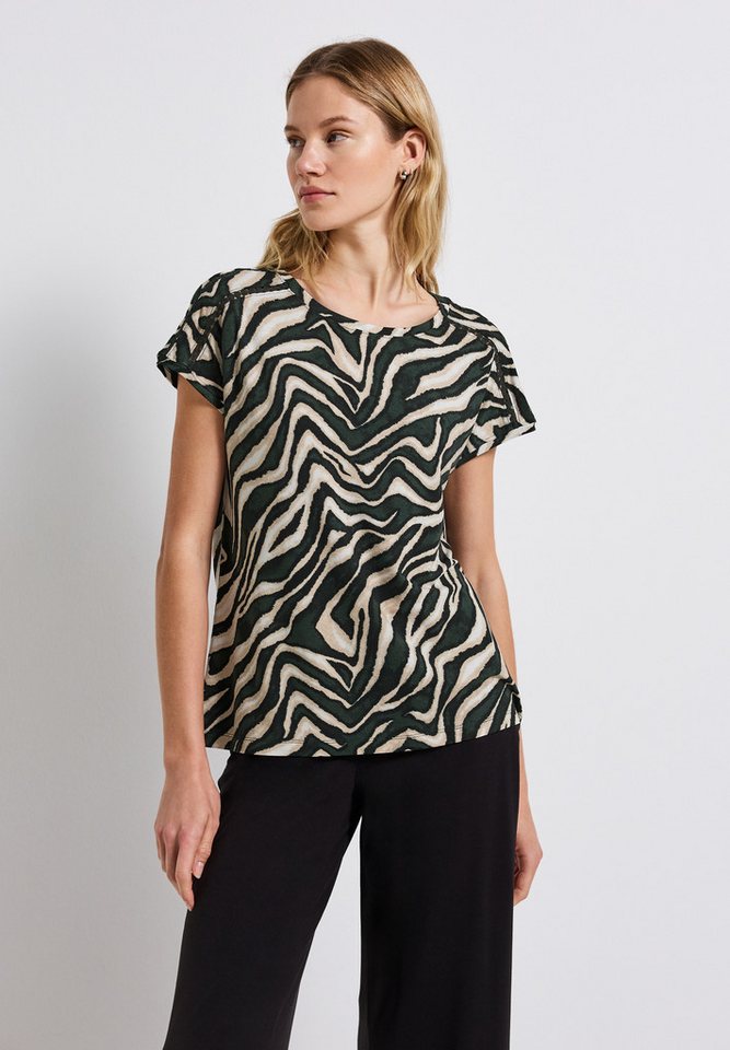 STREET ONE Shirttop mit All-Over Print von STREET ONE