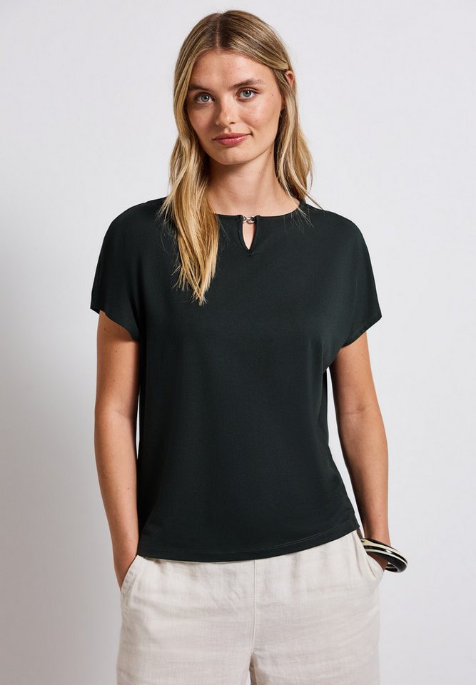 STREET ONE Shirttop mit Cut-Out Detail von STREET ONE