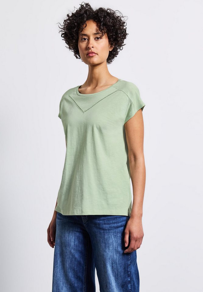 STREET ONE Shirttop mit Deko-Tape von STREET ONE