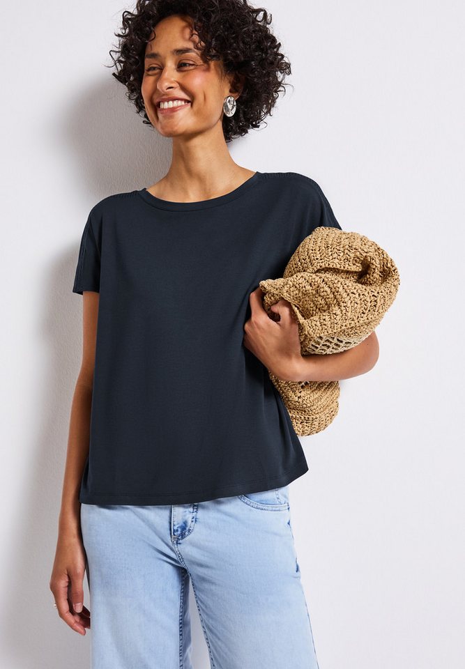 STREET ONE Shirttop mit Mesh-Detail von STREET ONE