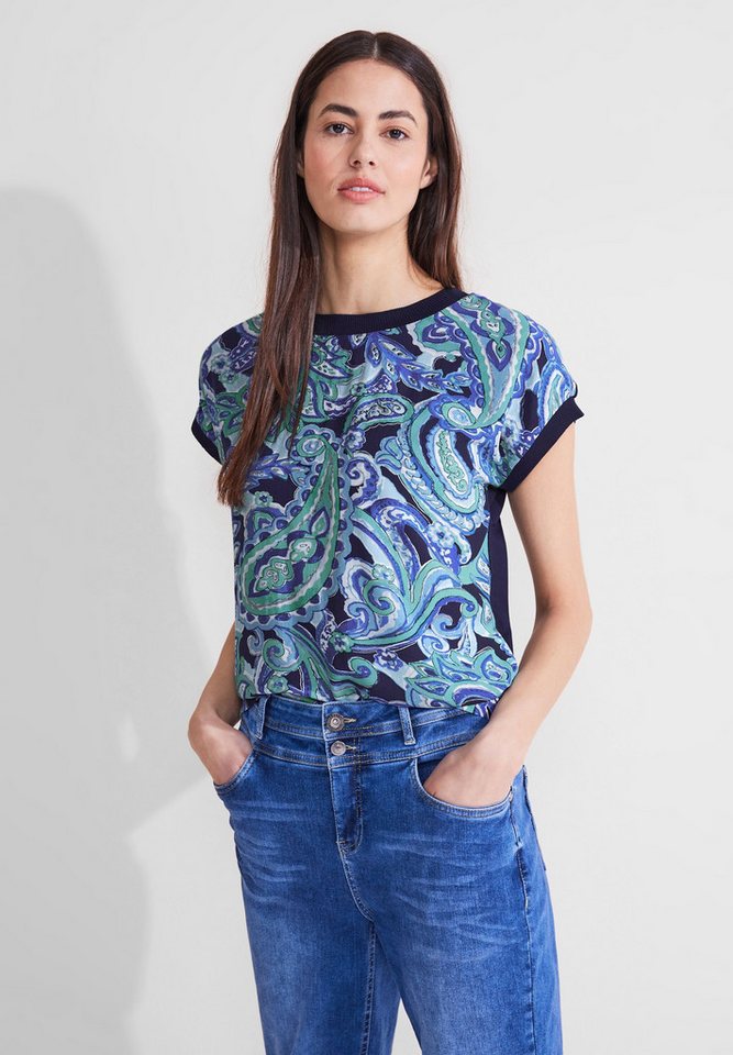 STREET ONE Shirttop mit Muster von STREET ONE
