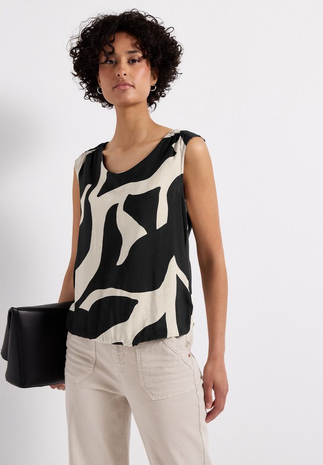 STREET ONE Shirttop mit Print von STREET ONE
