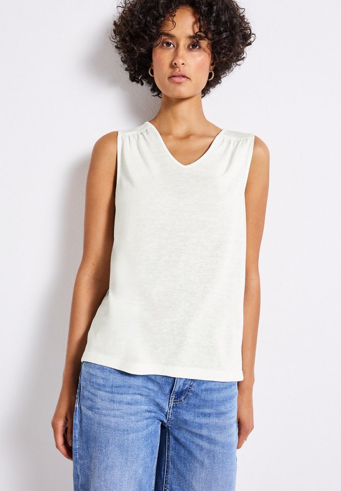 STREET ONE Shirttop mit Spitze STREET ONE Shirttop mit Spitze von STREET ONE