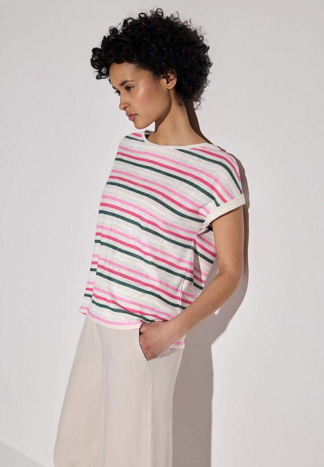 STREET ONE Shirttop mit Streifenmuster von STREET ONE