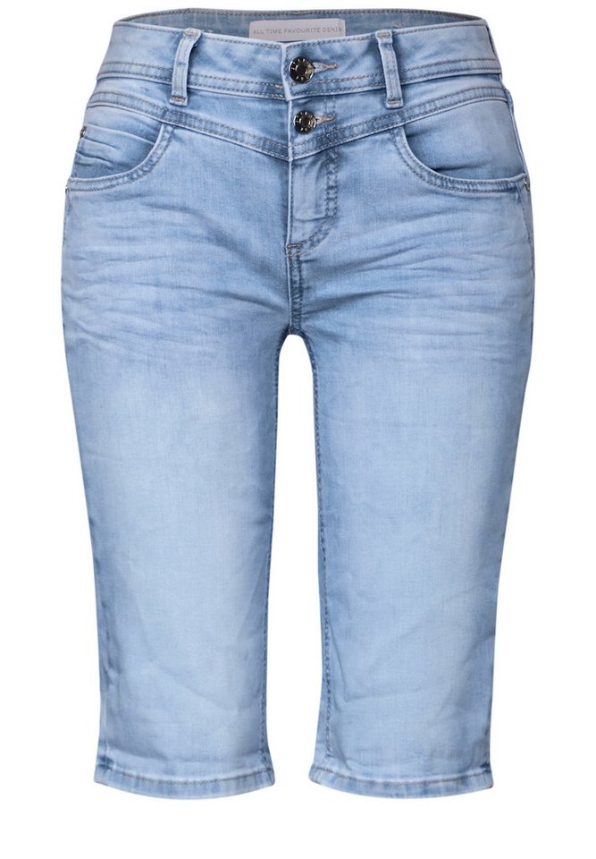 STREET ONE Shorts – Damen Bermuda Jeans von STREET ONE