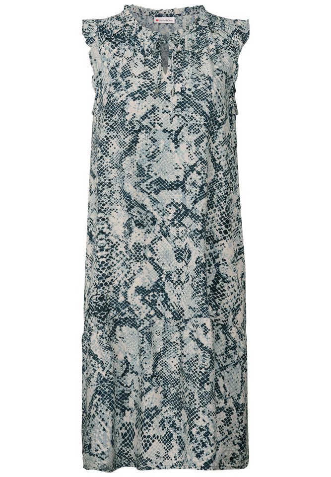 STREET ONE Sommerkleid Snake Print Tunika-Kleid von STREET ONE