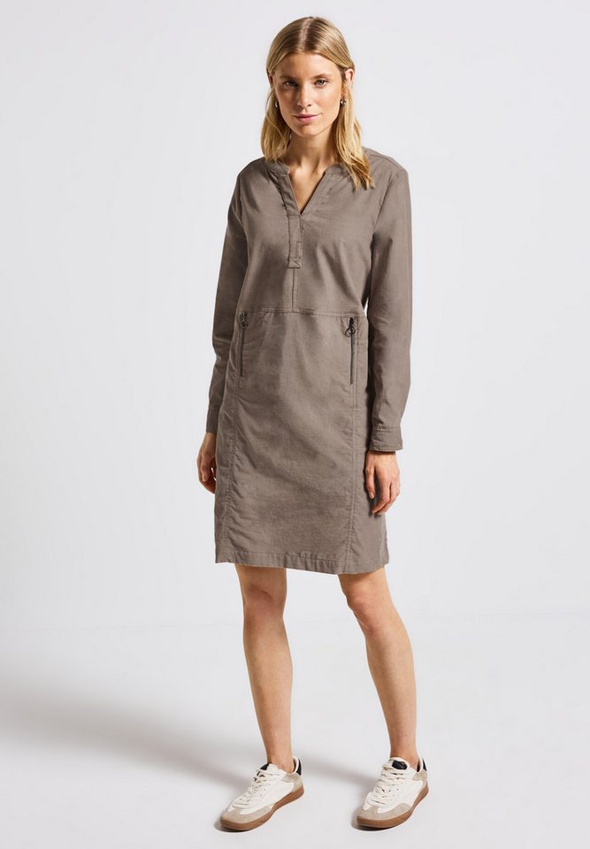 STREET ONE Sommerkleid in Unifarbe von STREET ONE