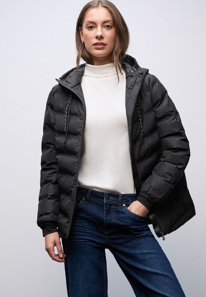 STREET ONE Steppjacke mit Kapuze von STREET ONE