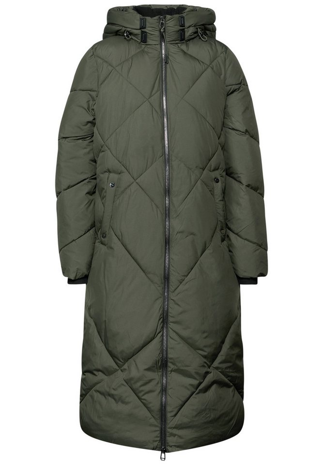STREET ONE Steppjacke Winterjacke mit Kapuze von STREET ONE