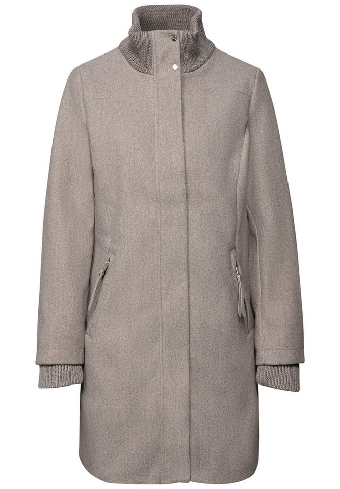 STREET ONE Steppmantel LTD QR Coat w. Knit Details von STREET ONE