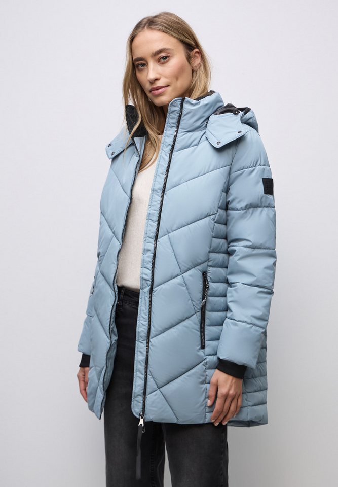 STREET ONE Steppmantel mit abnehmbarer Kapuze von STREET ONE