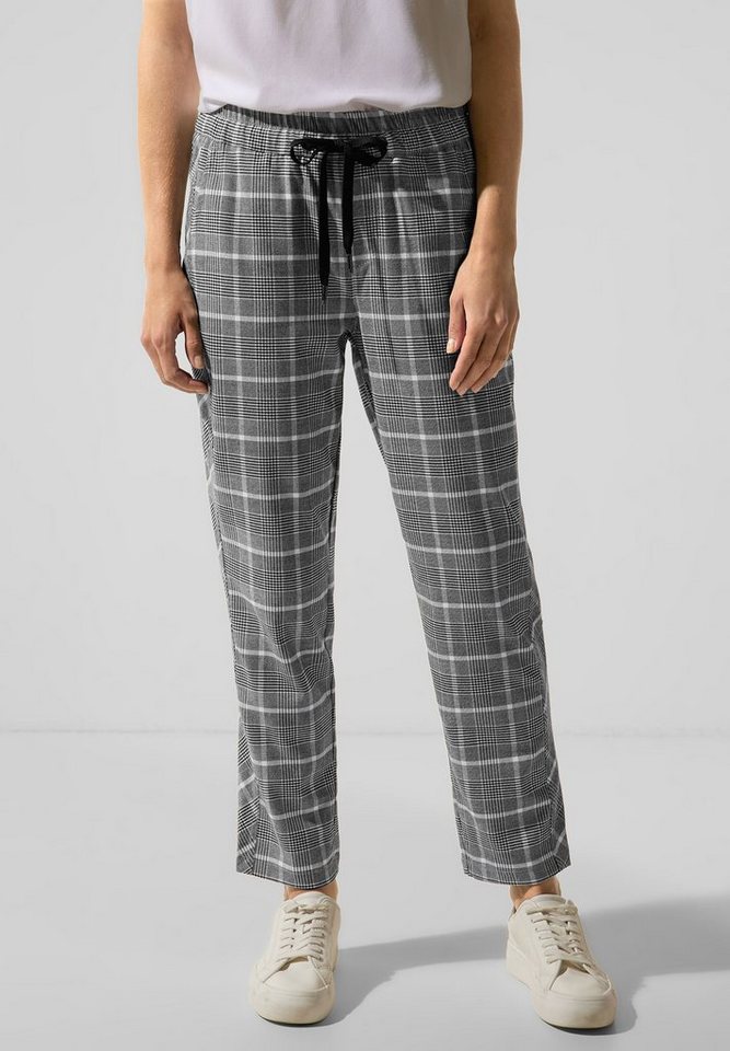 STREET ONE Stoffhose Elastikbund mit Tunnelzug von STREET ONE