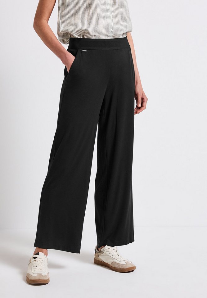 STREET ONE Stoffhose Style Emee Sommerhose mit elastischem Bund von STREET ONE