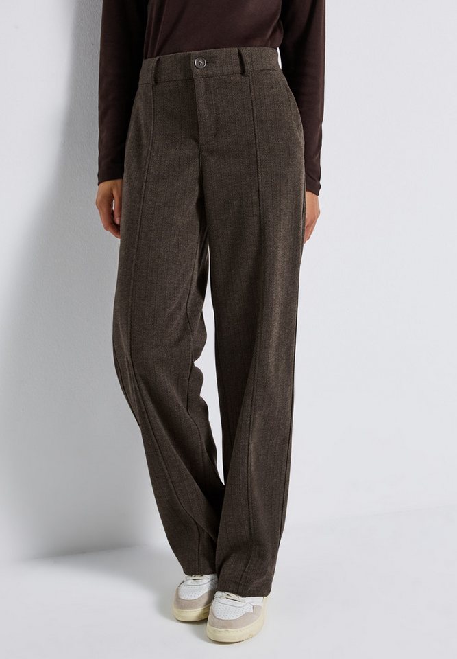 STREET ONE Stoffhose im Nadelstreifen-Look von STREET ONE