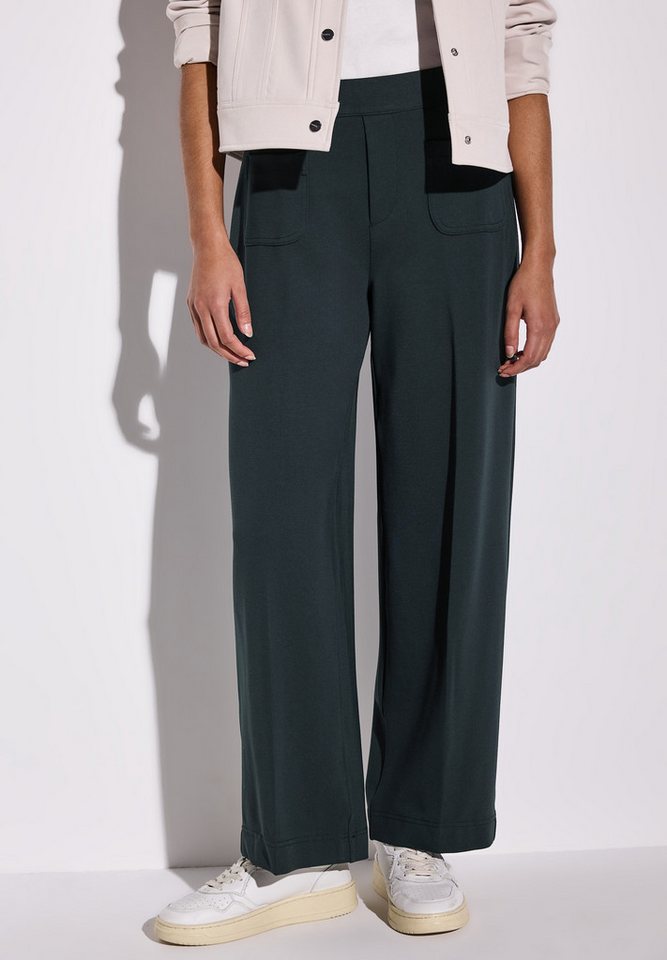 STREET ONE Stoffhose Sommerhose mit Aufgesetzten Taschen von STREET ONE