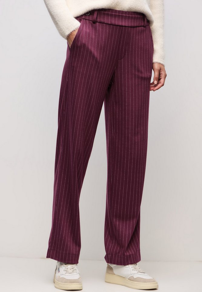 STREET ONE Stoffhose mit Nadelstreifenmuster von STREET ONE