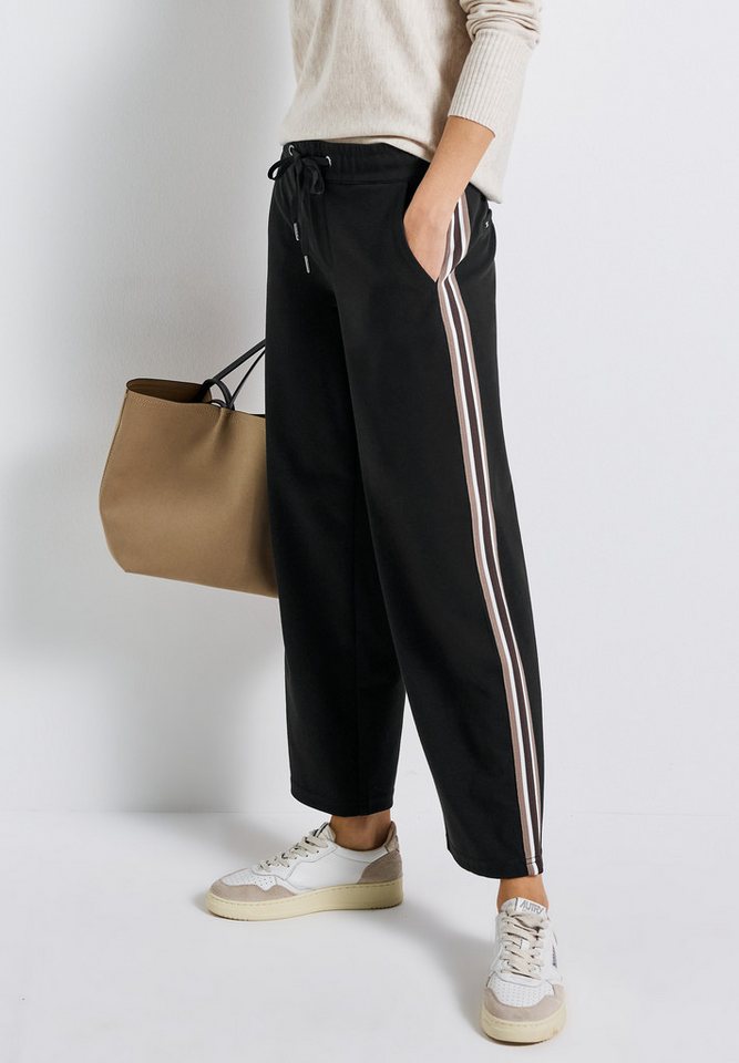 STREET ONE Stoffhose mit elastischem Bund von STREET ONE