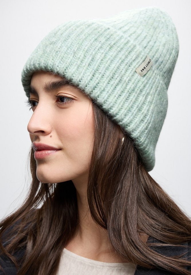 STREET ONE Strickmütze in softem Material-Mix von STREET ONE