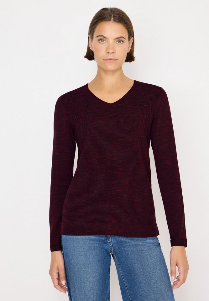 STREET ONE Strickpullover im Melange Look von STREET ONE